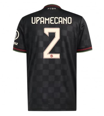 Bayern Munich Dayot Upamecano #2 Replika Tredje Tröja 2025-26 Kortärmad